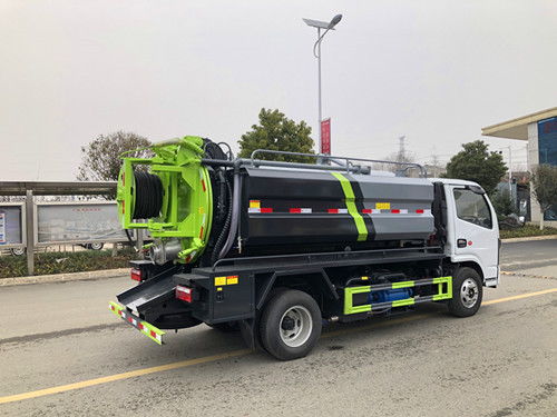 東風(fēng)小多利卡清洗吸污車圖片 參數(shù) 污水罐4方,水罐2方介紹